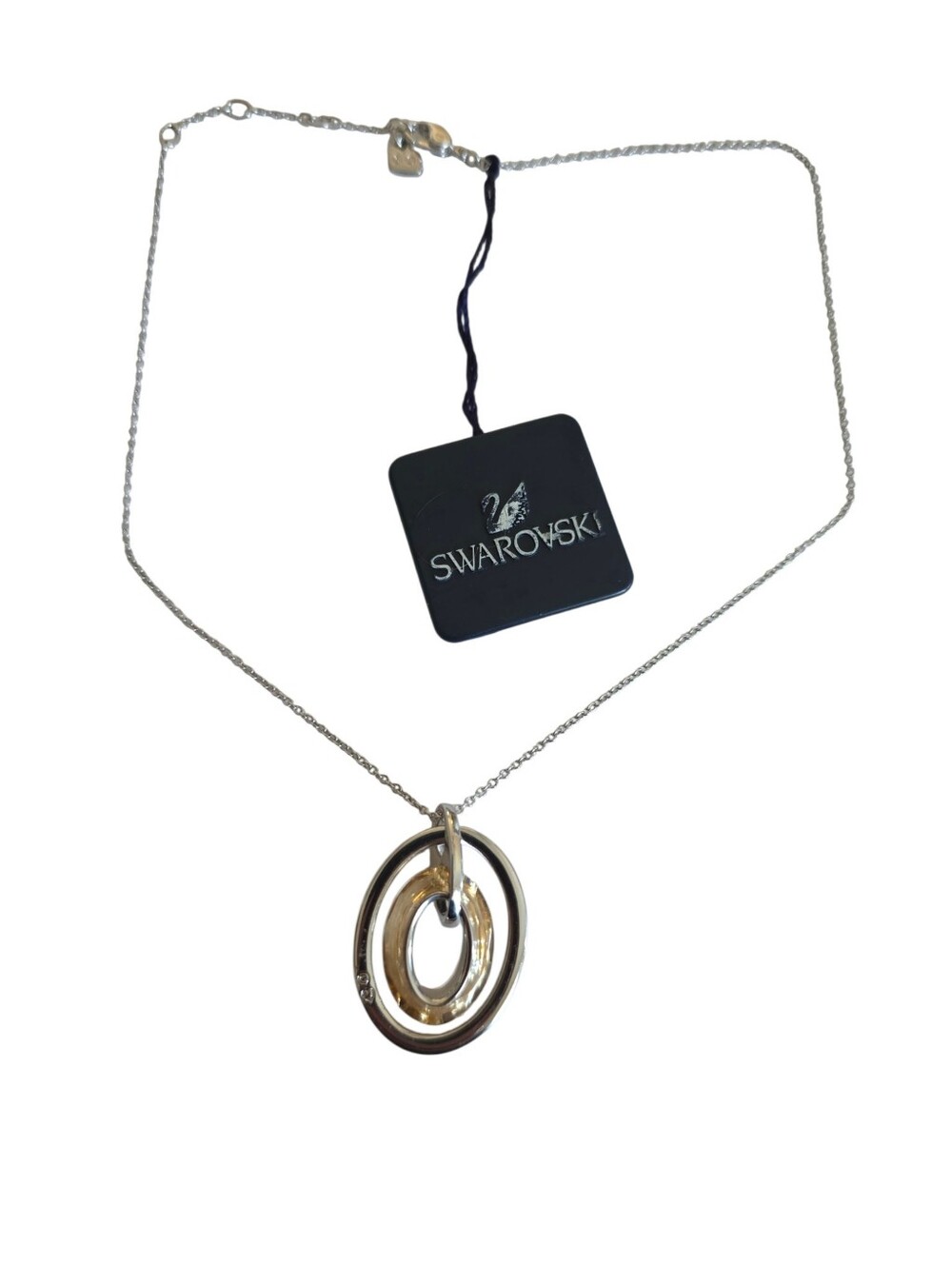 Swarovski Logan Golden Shadow Pendant 1039816 NWT - Picture 3 of 9
